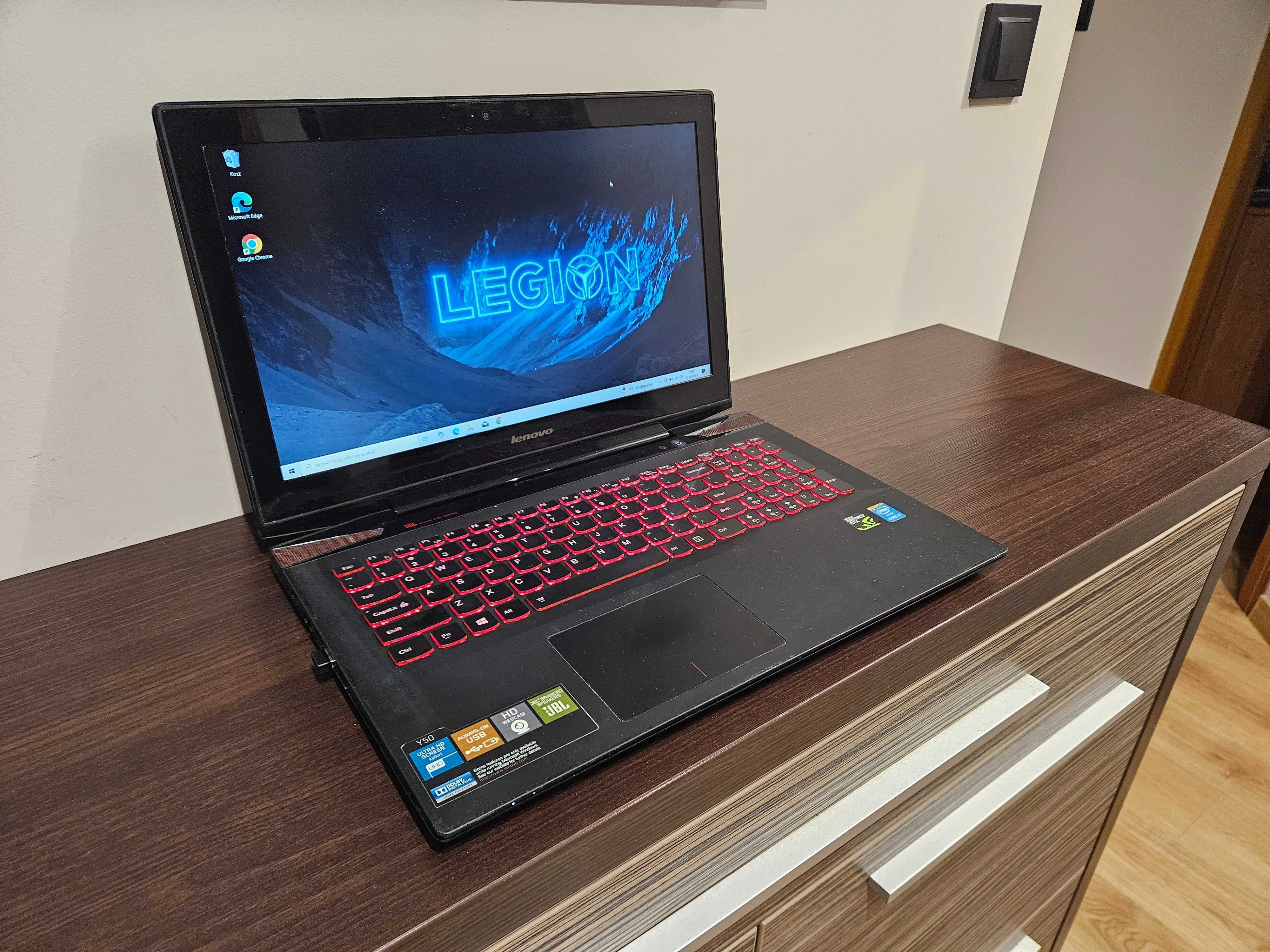Gamingowy Laptop LENOVO  i7 4x3,4GHz  WIN10 SSD | NVIDIA GTX do gier