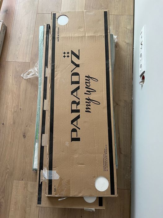 PARADYŻ Płytka ścienna -Sleeping Beauty White Ściana Rekt.