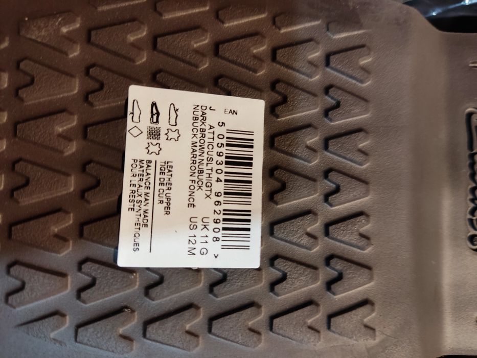 Buty skórzane Clarks AtticusL THiGTX GORE-TEX, brązowe 46