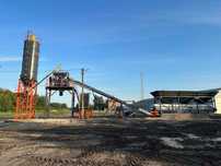 Betonownia 25-30 m3, jednostka stacjonarna, DOSTAWA, montaż