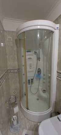Cabine de duche c/ hidromassagem e sauna (Pouco uso)
