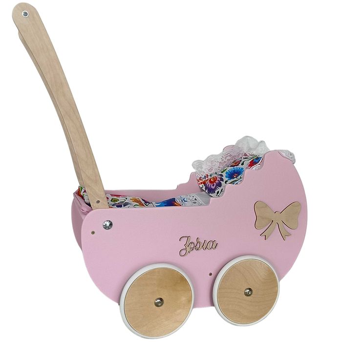 Wózek dla lalek "falbanka"