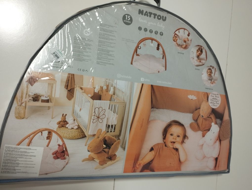 Tapete de atividades para bebé NATTOU