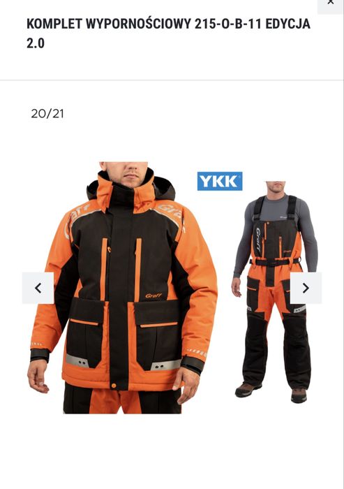 Kombinezon wypornosciowy Graff XXL 176-182cm  praktycznie nowy