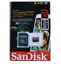 Карта пам'яті SanDisk 512GB SD Extreme А2 без упаковки