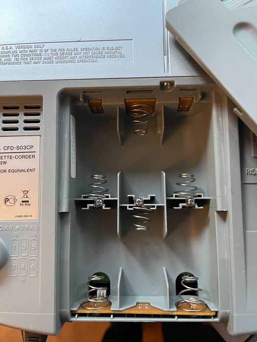 Магнітола Sony CFD-S03CP (CD/MP3, Radio, Cassette-corder)