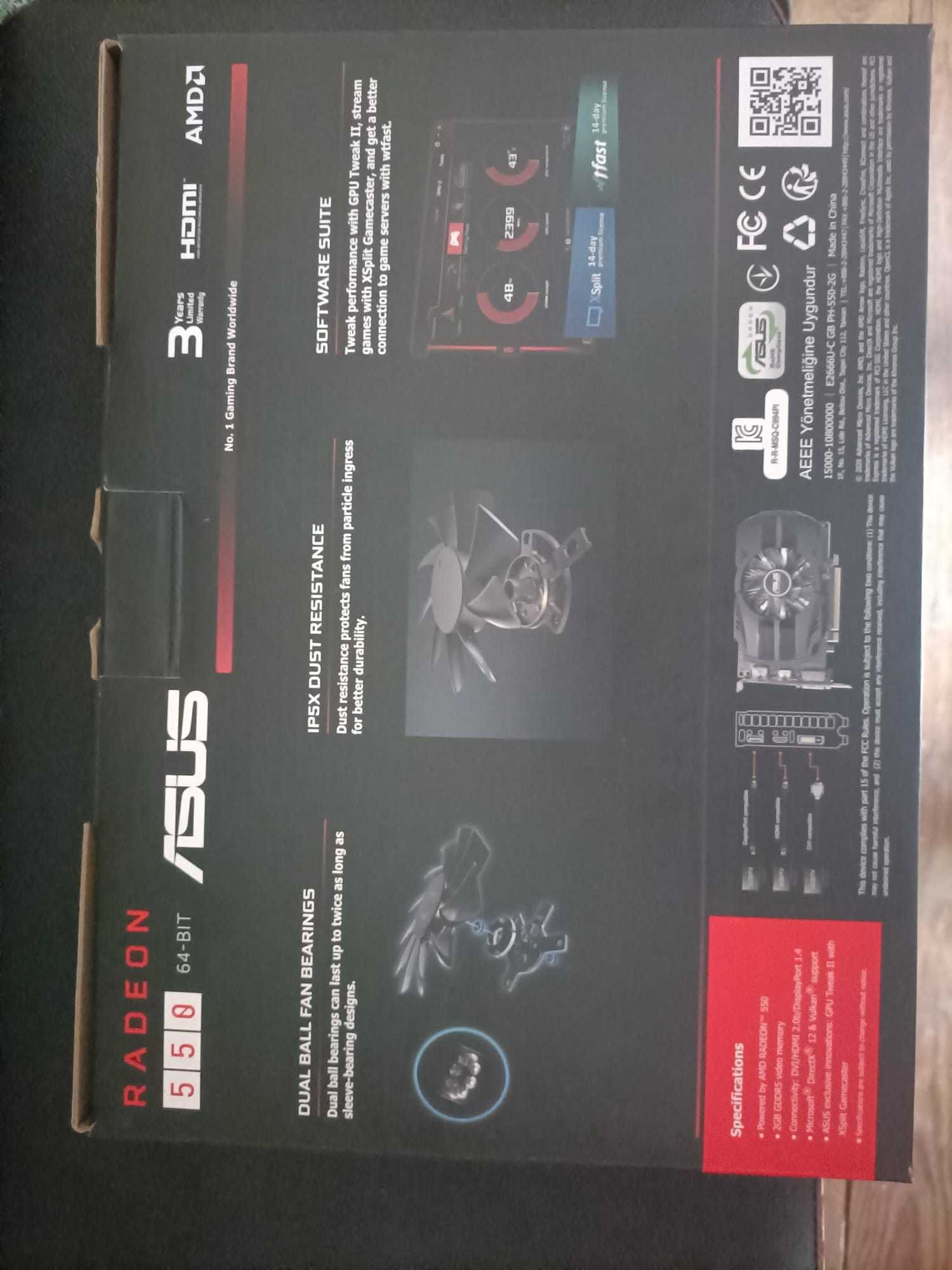 Radeon 550 2Gb DDR5