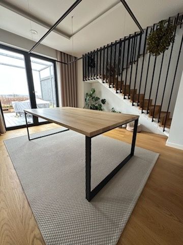 Stół dębowy, loft