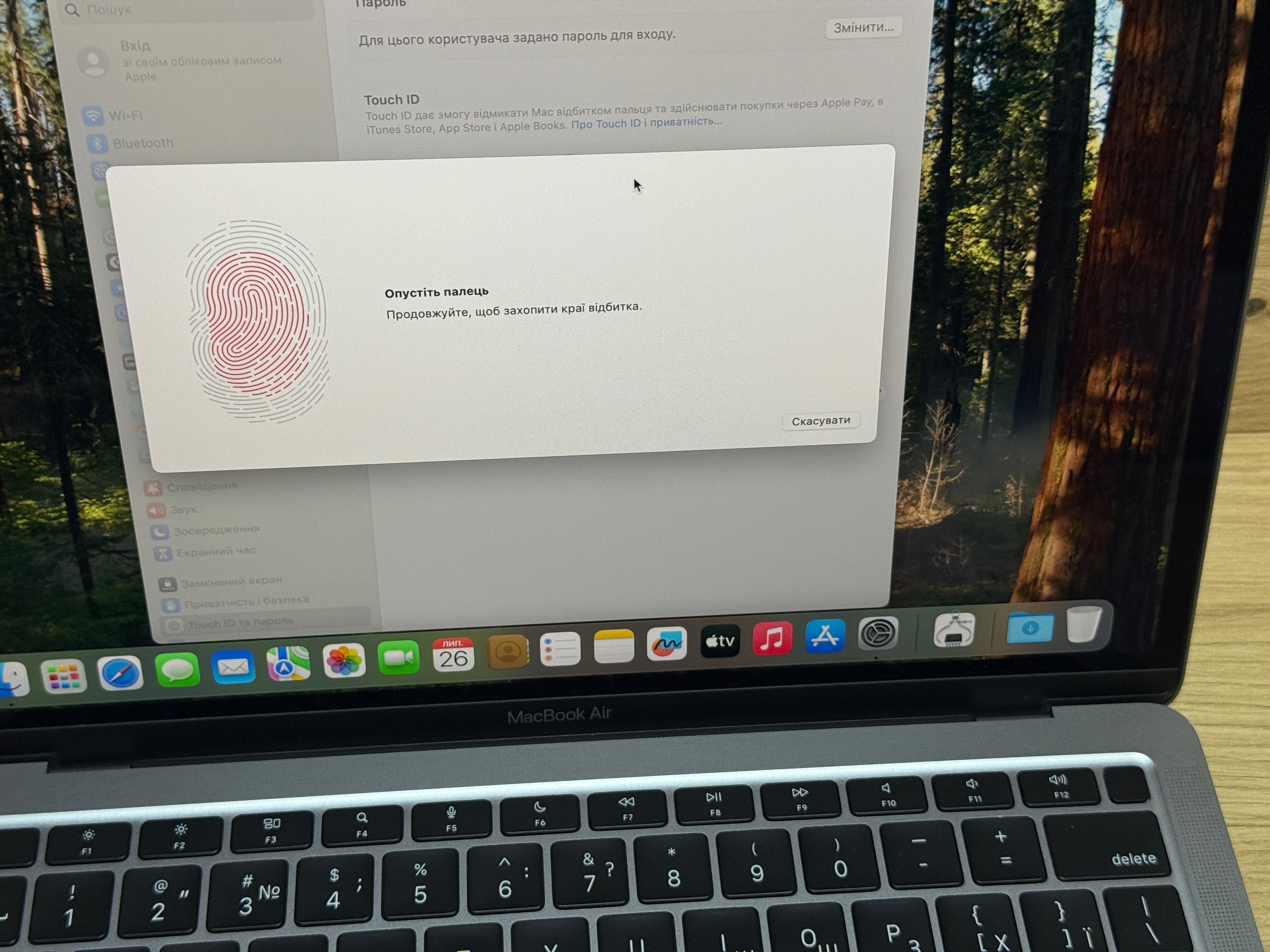 2020 Apple MacBook Air 13" Space Grey M1 8gb 256gb SSD батарея 95%