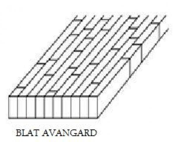 Blat lity dąb kuchenny drewniany 40x600x3000mm