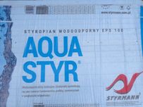 Styropian 3cm - paczka, Aquastyr do fundamentów