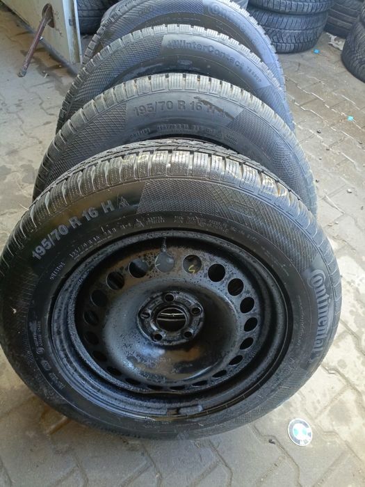 Koła zimowe Opel mokka 195/70/16 Continental 5x105