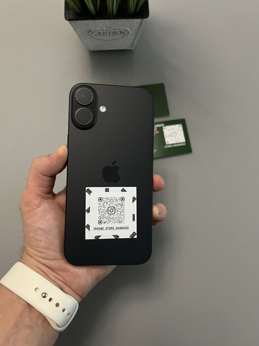 iPhone 16 Plus,128GB,Black!Neverlock!Гарантия!Магазин!