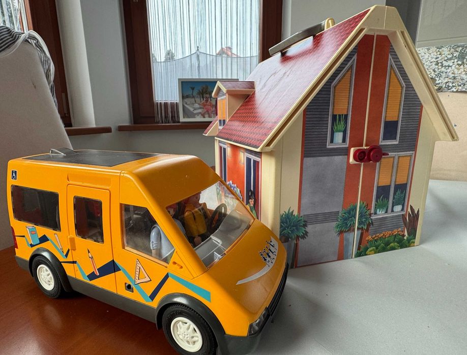 domek samochód playmobil klocki