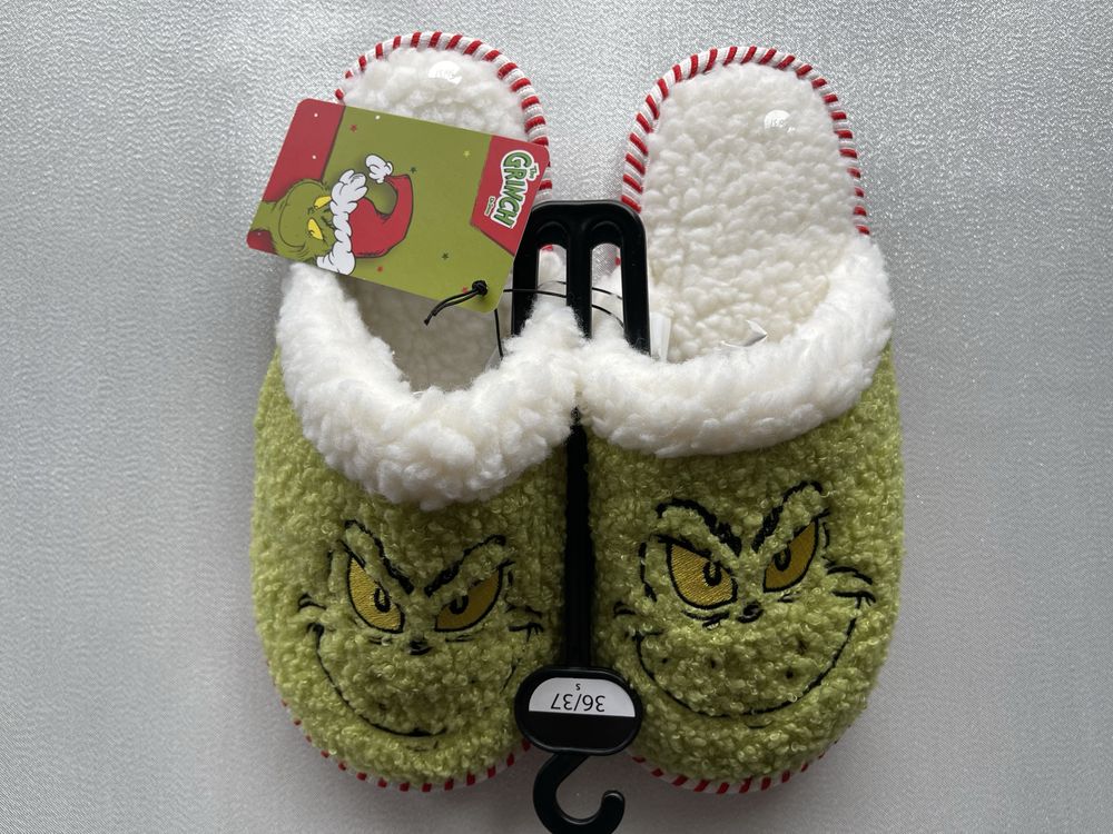 Kapcie świąteczne, The Grinch, rozm. 36/37