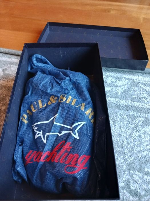 Sapatilhas paul and shark em bom estado azul marinho