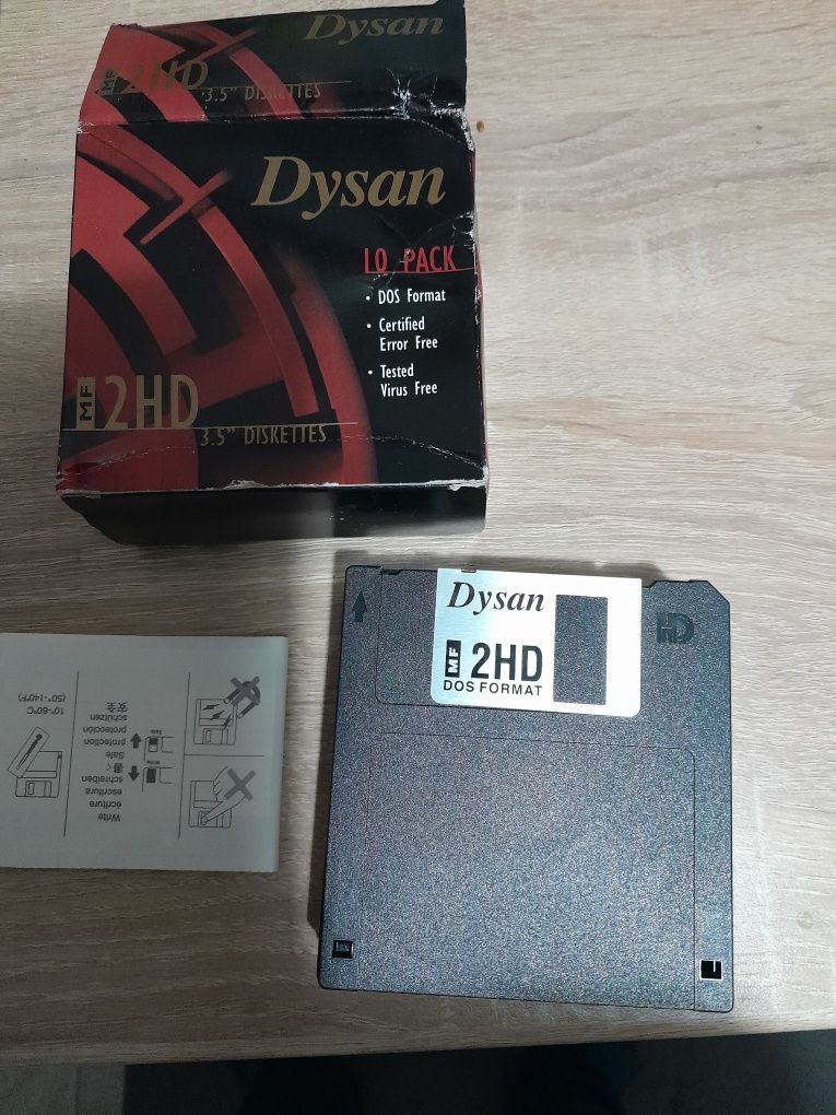 Dyskietki 10MF 2HD dyskietki 3,5HD