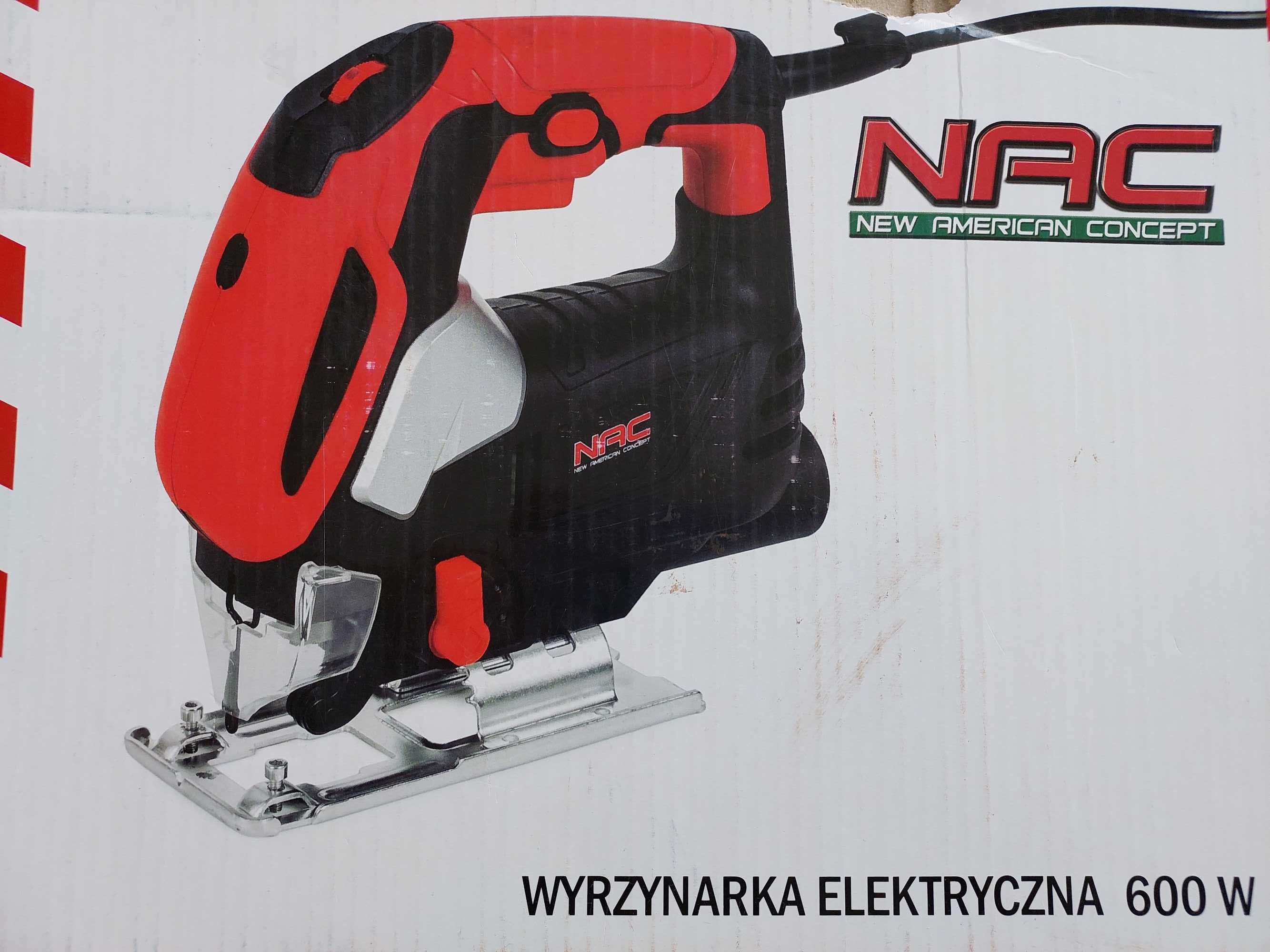 Wyrzynarka elektryczna NAC o mocy 600 W