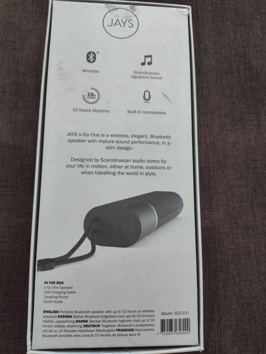 S-Go one JAYS głośnik + mikrofon Bluetooth