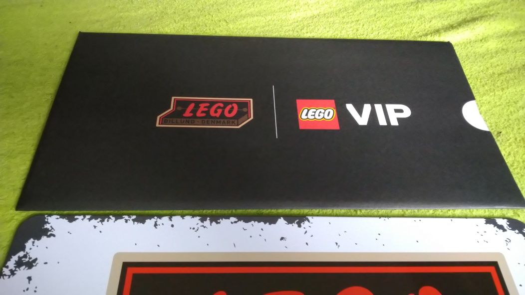 Lego VIP metalowa blaszana tabliczka nowa