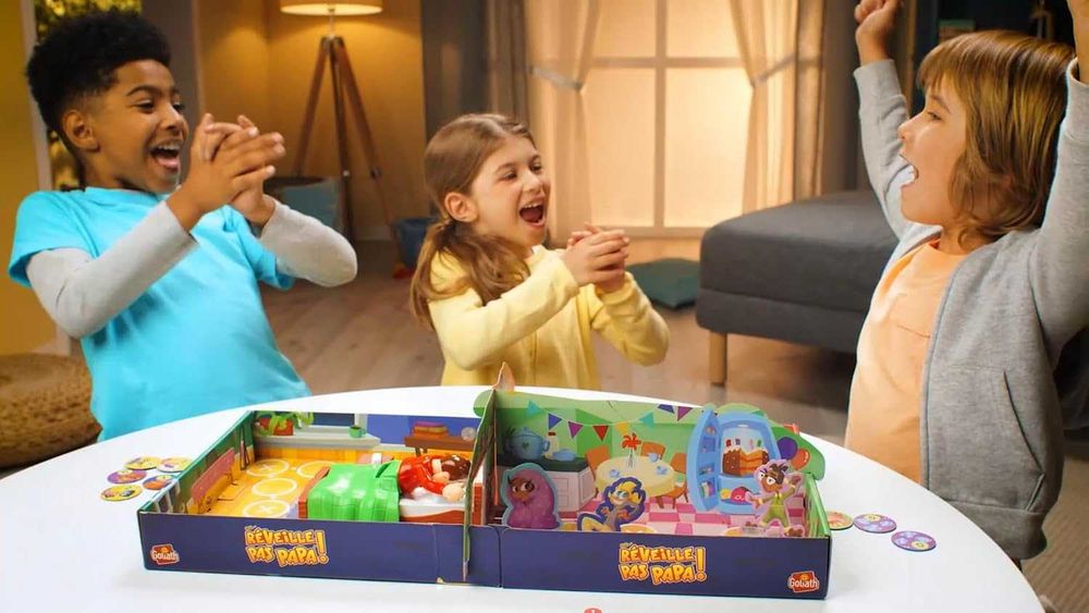 Goliat „Nie Budź Się Tato” Gra Akcji I Refleksu (Wersja Francuska)