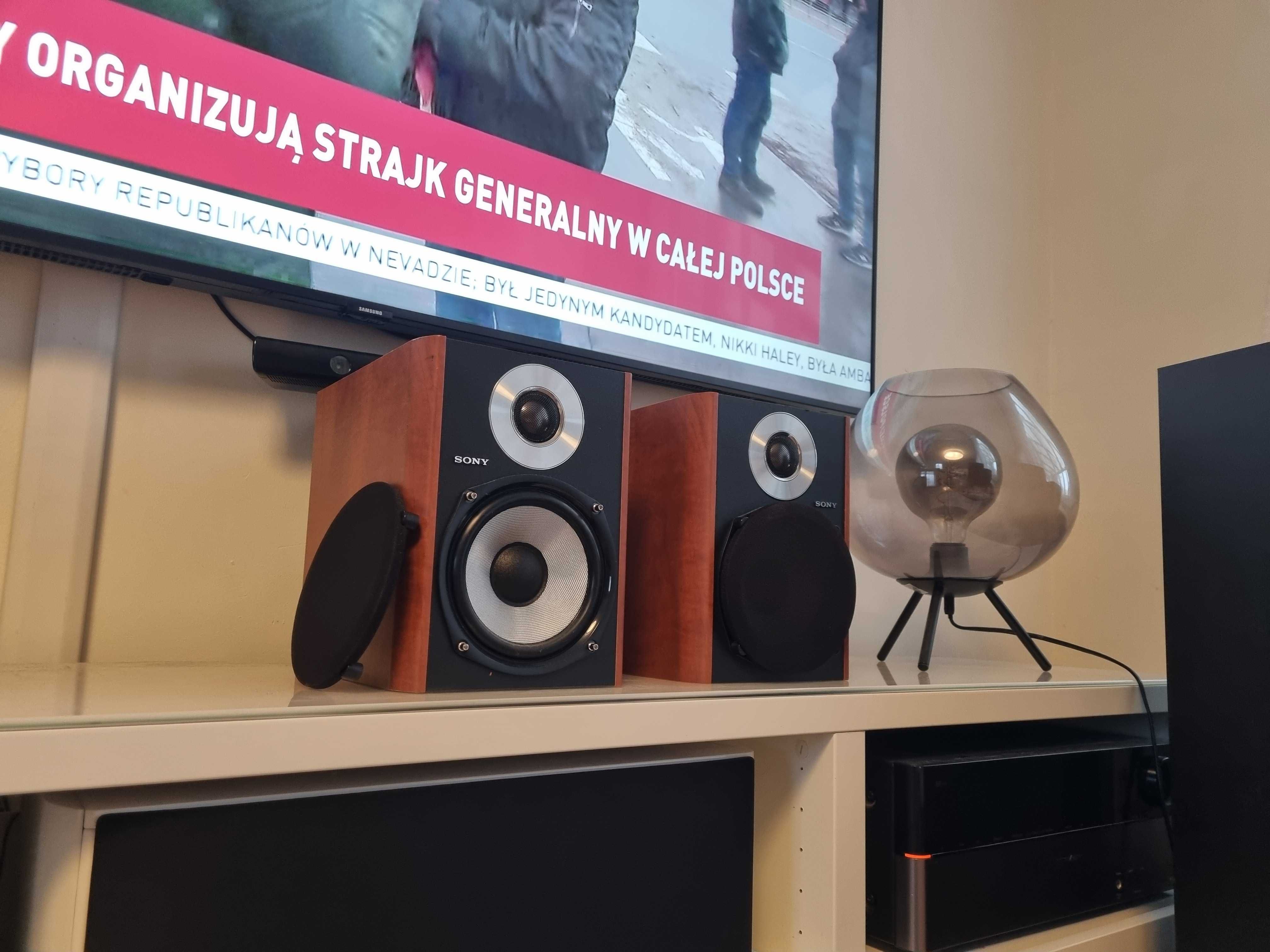 OKAZJA Glosniki Kolumny podstawkowe stereo Monitory Sony SS-CCPZ2