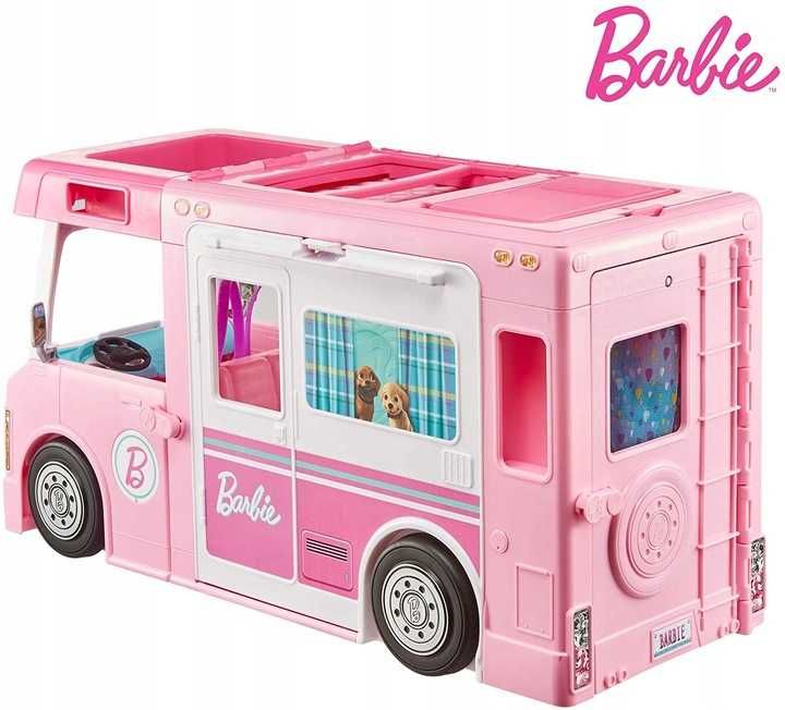 Barbie GHL93 - Kamper 3 w 1