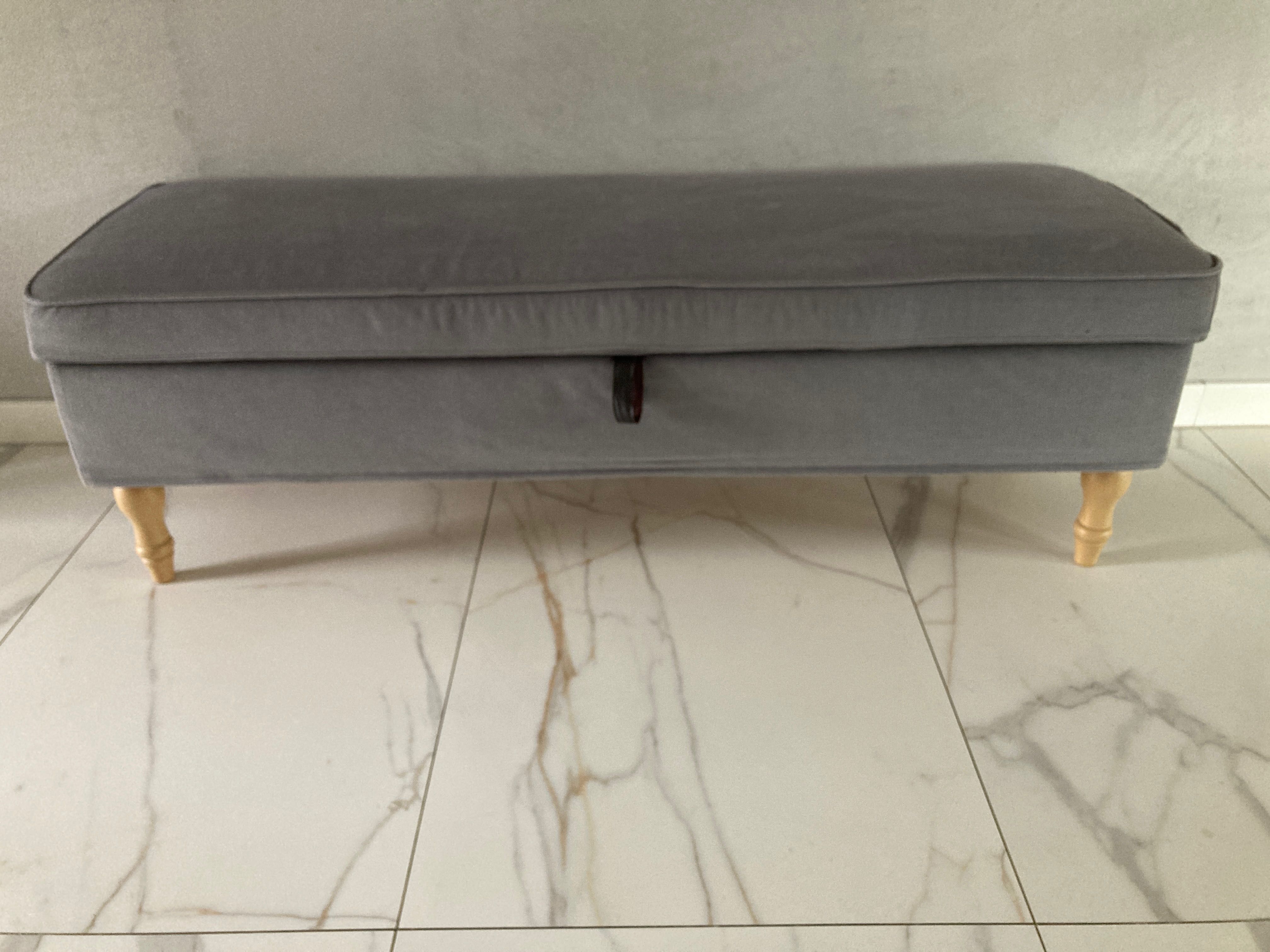 Ławka z pojemnikiem średnio szary Tallmyra Ikea