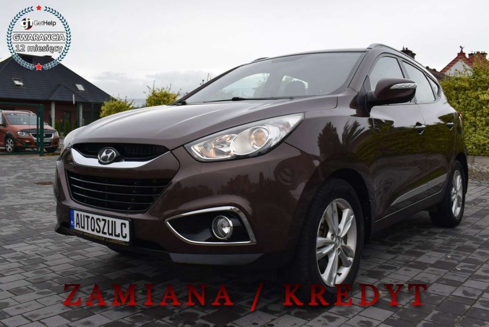 Hyundai ix35 1.7 CRDI, Salonowy, Zarejestrowany, I-wsza Rej : 2013, Brązowy-metalik