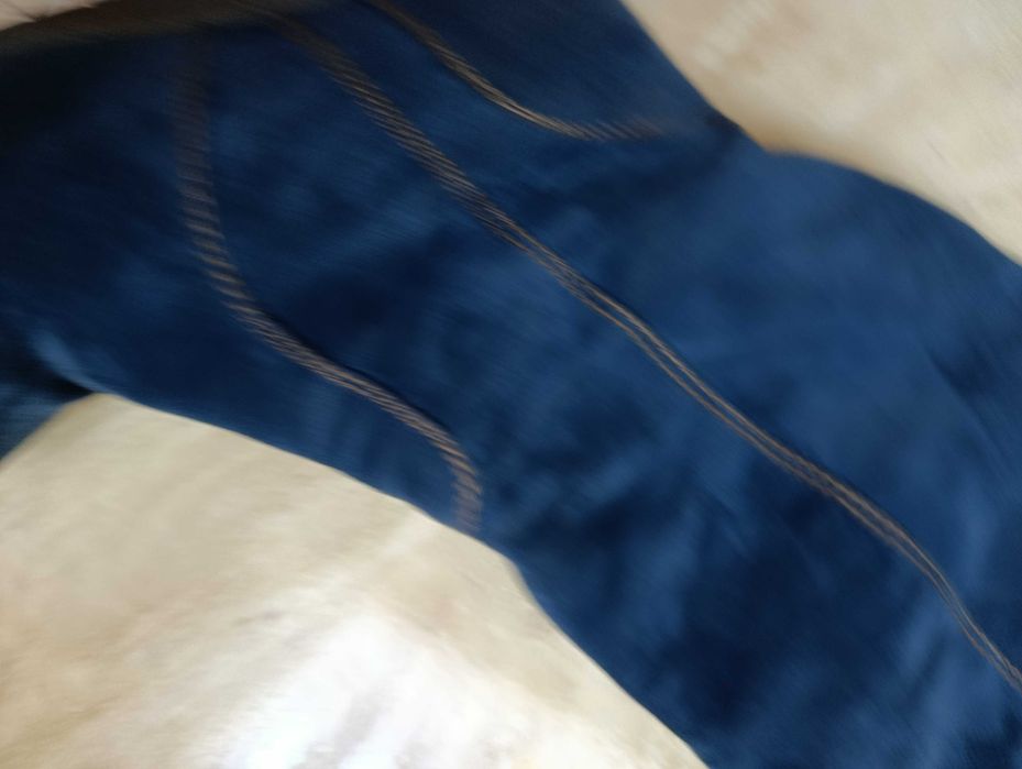 Kozaki damskie granatowe r 37