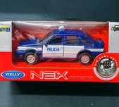 Polonez Caro Plus 1:34 Welly NEX Dromader Policja
