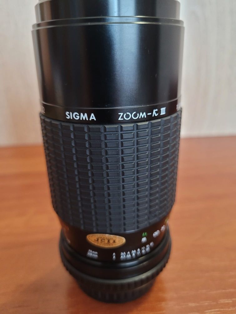Obiektyw Sigma Zoom-K III