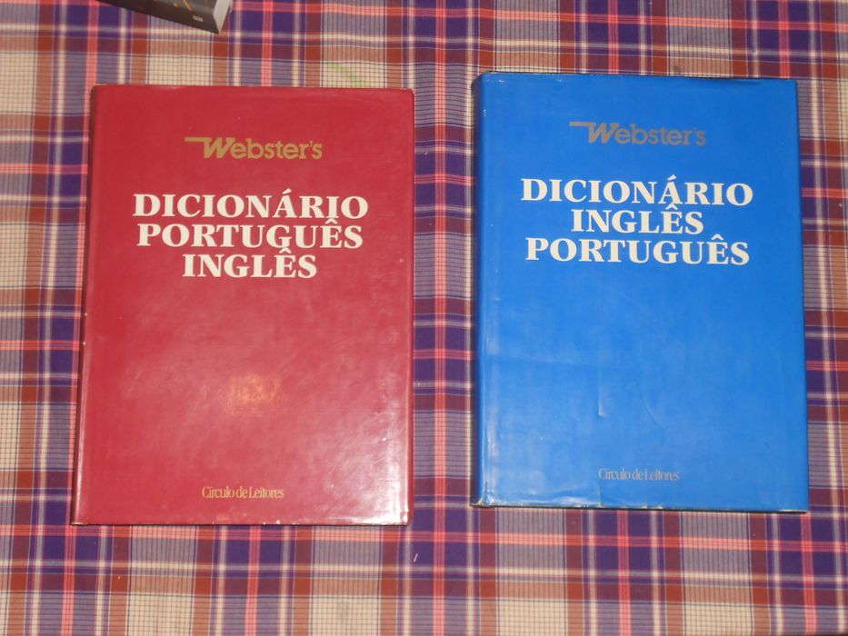 Dicionarios Ingles Webster's capa dura Circulo Leitores