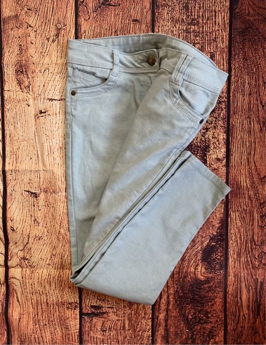 Лот женской одежды Xs/S голубые штаны ветровка майка