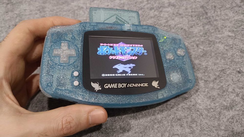 Game Boy Advance IPS Mod - Crystal Shell