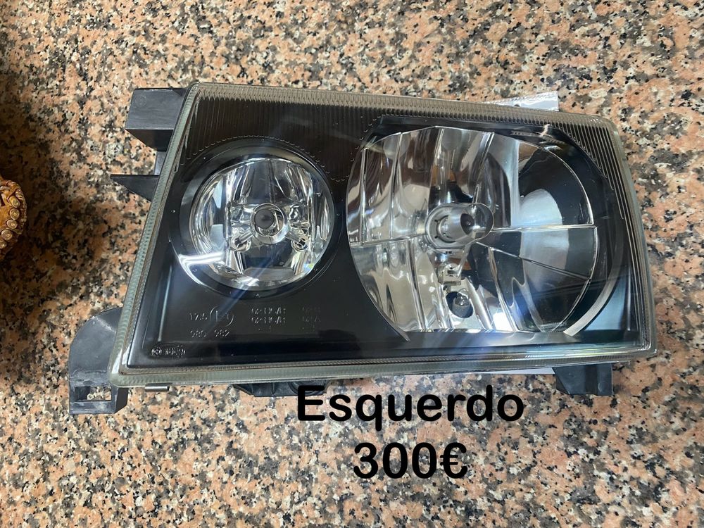 Farois nissan terrano 2 TD e TDI ( ford maverick, pisca, farolins)
