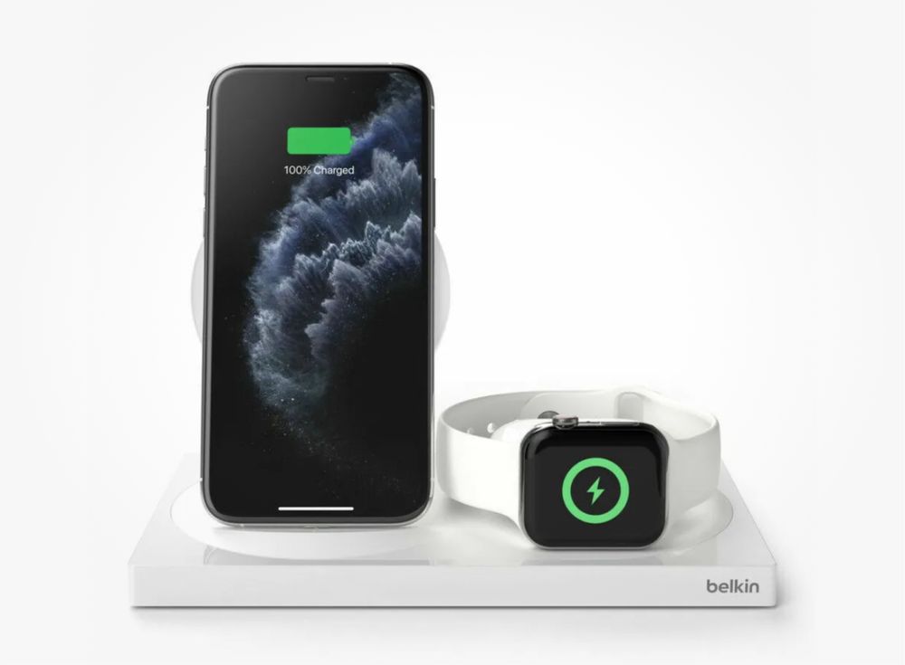 Belkin - BoostCharge 3-in-1 Wireless Charger Special Edition for Apple