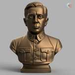 Бюст Симона Васильовича Петлюри 3D | STL файл і 3D-друк на замовлення