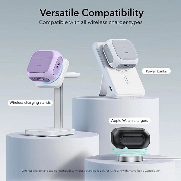 Esr Orbit Halolock Magsafe Apple Airpods 4 Purple