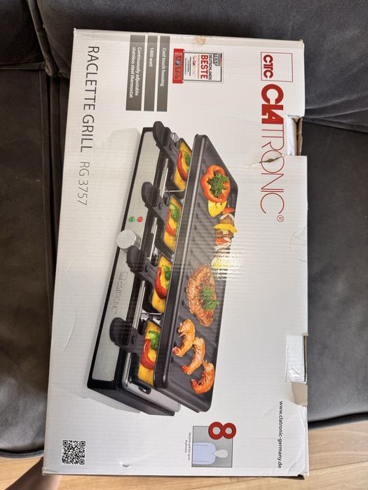 Електрична гриль-раклетниця Clatronic RG 3757