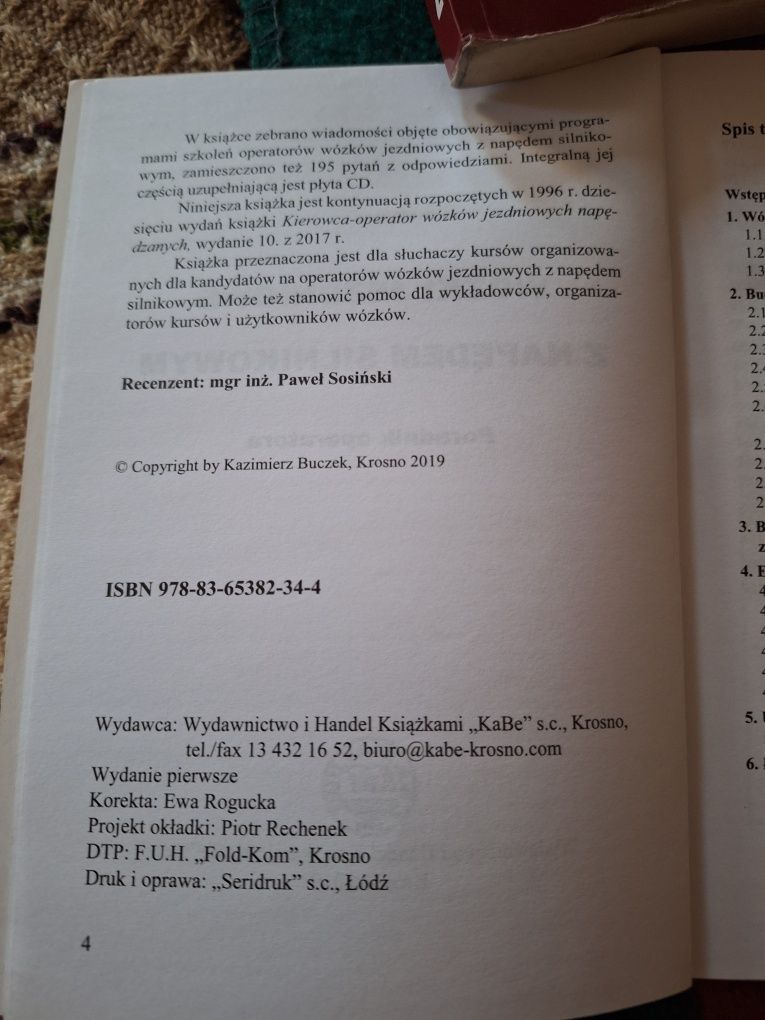Wózki jezdniowe z napedem silnikowym,poradnik operatora