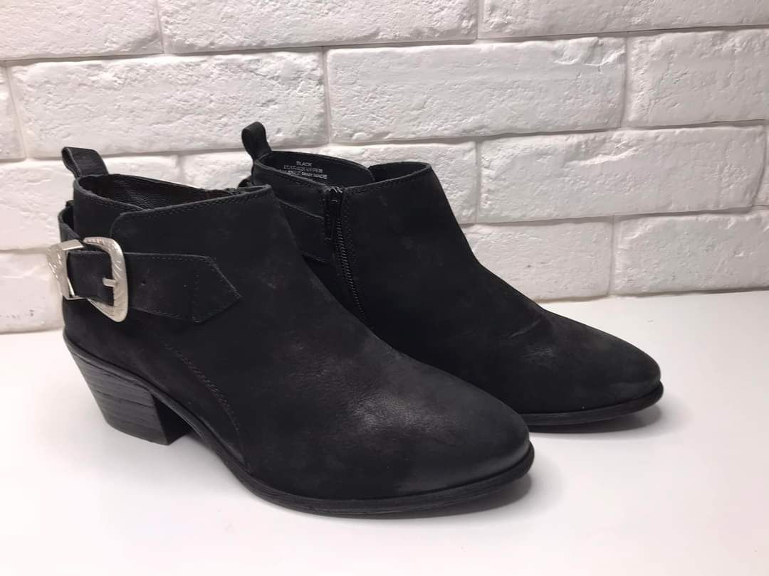 Botki skorzane Steve Madden Rozmiar 38