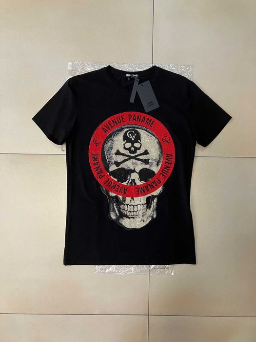 T-shirt z nadrukiem David Copper roz.L