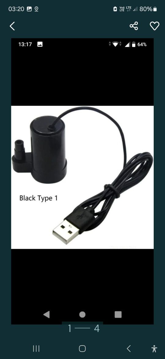 Pompa do wody usb
