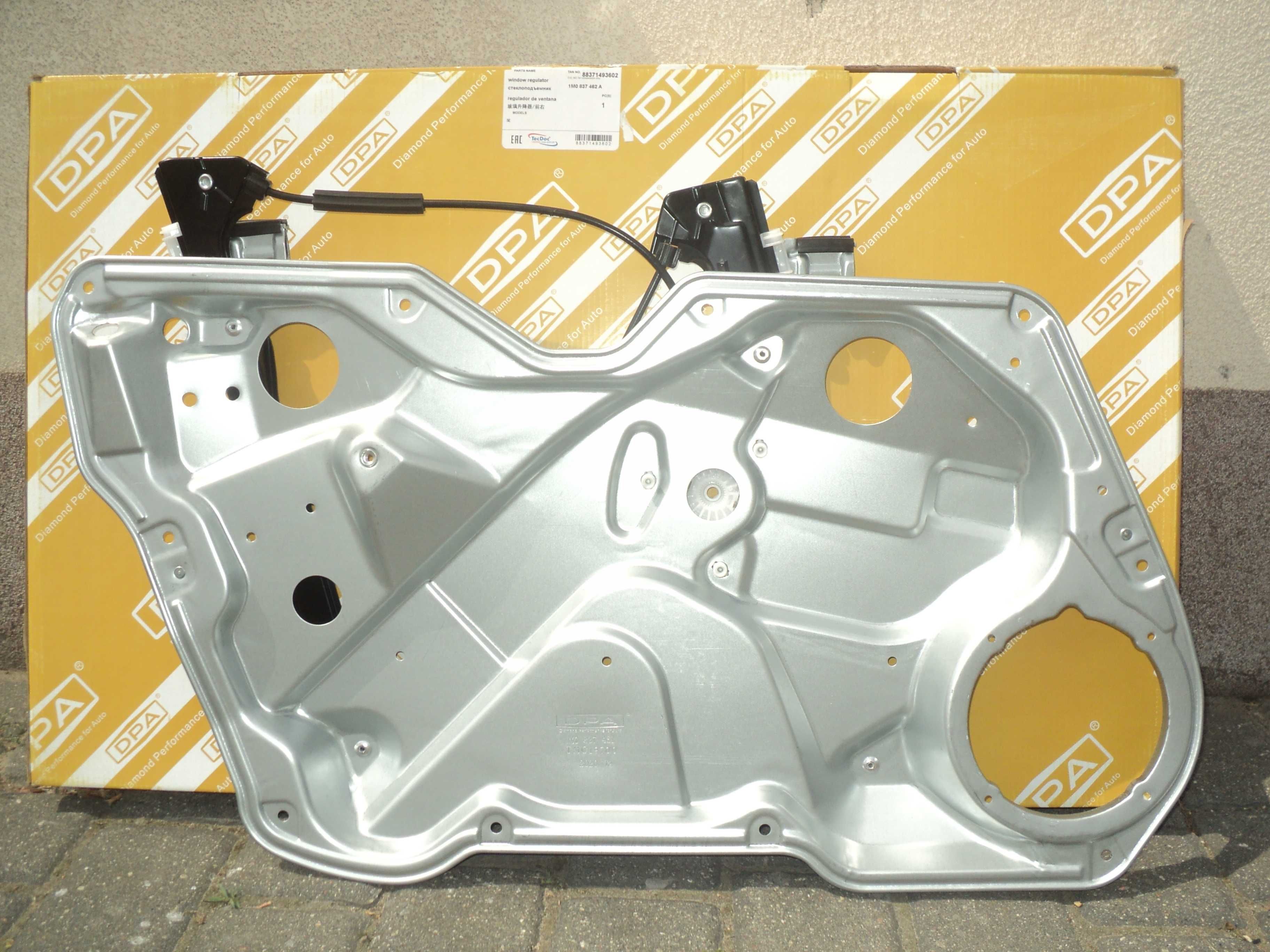 podnośnik szyby przedniej mechanizm seat leon 99-05 toledo 99-05