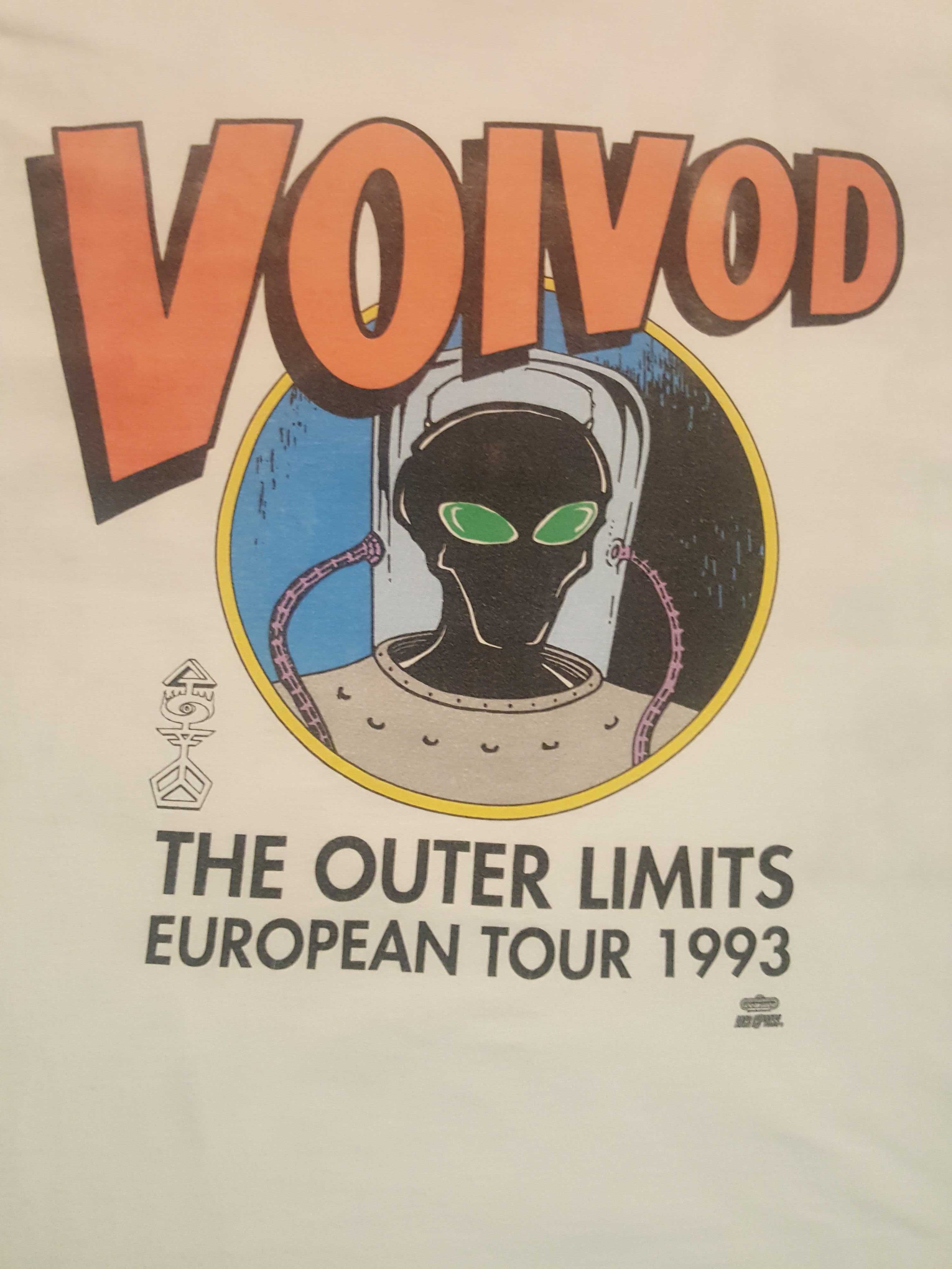 Voivod Outer Limits koszulka 1993 t-shirt vintage thrash metal Slayer