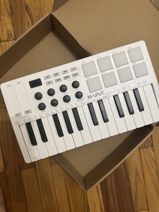 M-VAVE SMK25 Bluetooth MIDI Control || міді клавіатура безпроводна