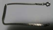 Pulseira em prata genuína