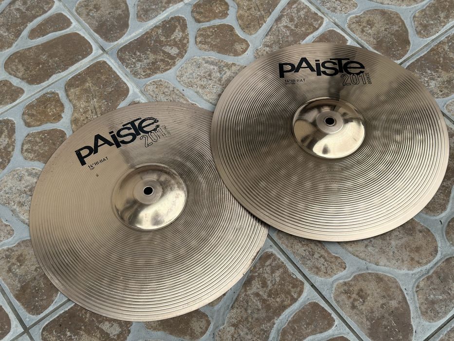 ++ PAISTE 201 Bronze Hi-Hat 14" - Talerze do perkusji ++
