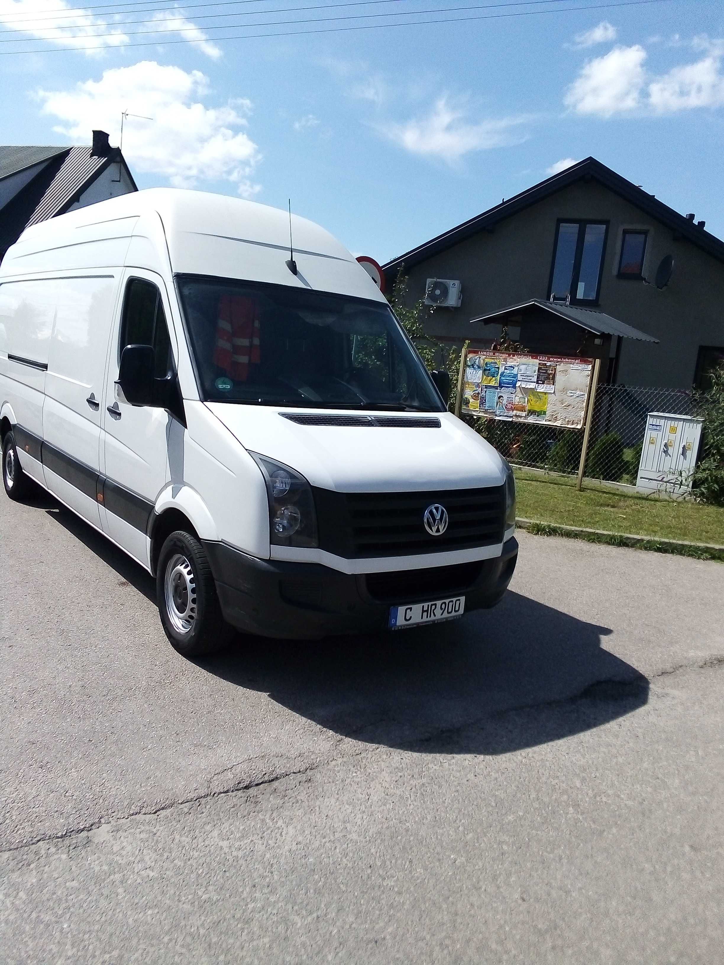 Volkswagen Crafter MaxMax 2.0TDI 100KW z klimatyzacją Rok prod.2015